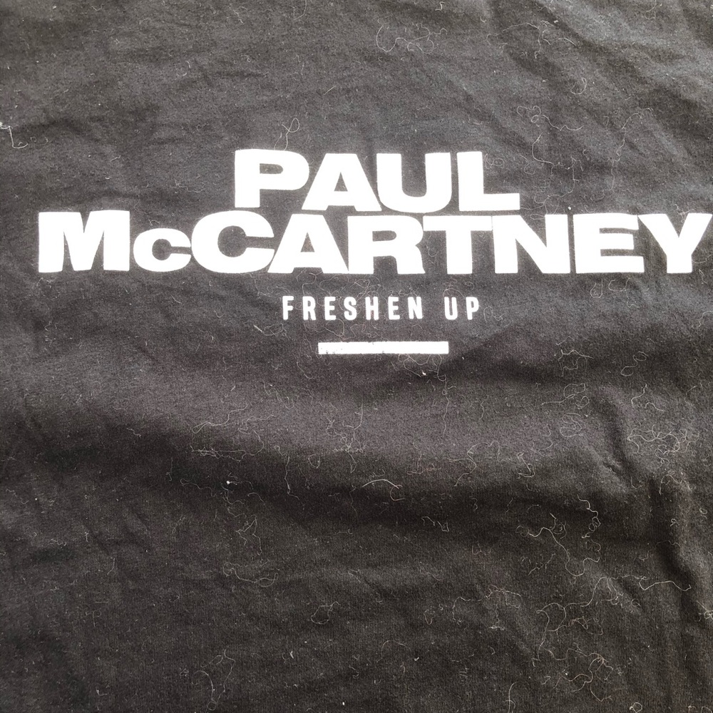 Paul McCartney Freshen Up 2018-19 tour shirt